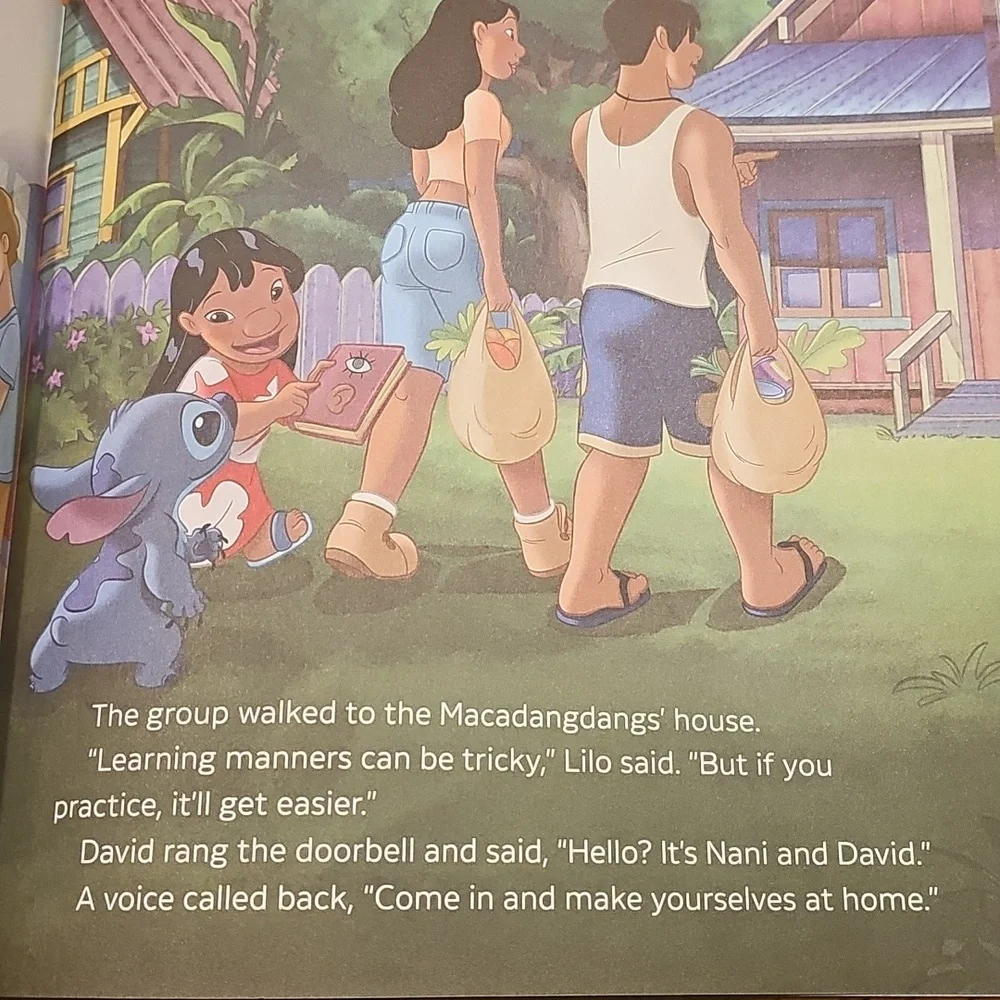 Disney Stitch Manners Matter Book. #4 everyday lessons. Nwts